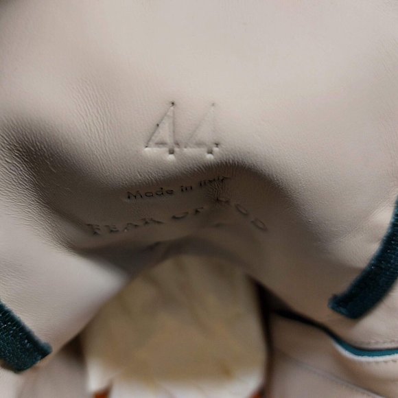 Fear of God green neoprene men's military hiking boot sneakers 44 - Picture 2 of 7